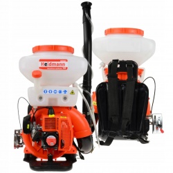 OPRYSKIWACZ SPALINOWY PLECAKOWY OGRODOWY DMUCHAWA 14L MOCNY 2kW HEIDMANN