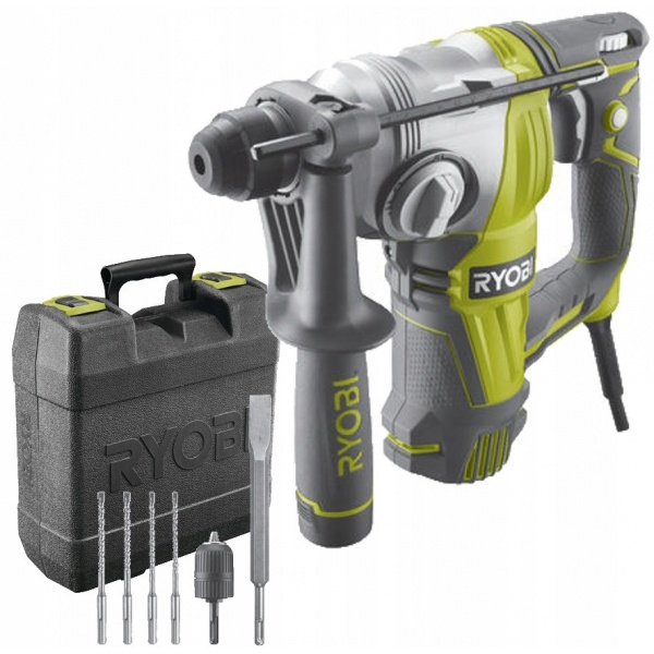 RYOBI MŁOTOWIERTARKA MŁOT PNEUMATYCZNY SDS 800W 3,0J RSDS800-KC SIECIOWA RYOBI MŁOTOWIERTARKA MŁOT PNEUMATYCZNY SDS 800W 3,0J RSDS800-KC SIECIOWA