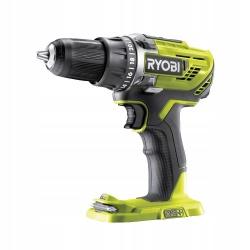 RYOBI WIERTARKO WKRĘTARKA AKUMULATOROWA 18V 2x2Ah 2 Aku + AKCESORIA WALIZKA