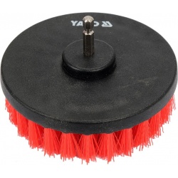 YATO ZESTAW SZCZOTEK SZCZOTKI NA WIERTARKĘ UCHWYT HEX 5 SZT NYLON YT-47777