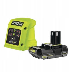 RYOBI PODKASZARKA AKUMULATOROWA 30cm 18V ONE+ KOSA DO TRAWY +2Ah WYKASZARKA