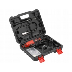 YATO MINI SZLIFIERKA 3,2MM SIECIOWA 130W +OSPRZĘT 83EL. REGULACJA YT-82077