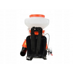 OPRYSKIWACZ SPALINOWY PLECAKOWY OGRODOWY DMUCHAWA 14L MOCNY 2kW HEIDMANN