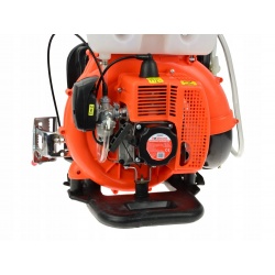 OPRYSKIWACZ SPALINOWY PLECAKOWY OGRODOWY DMUCHAWA 14L MOCNY 2kW HEIDMANN