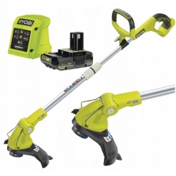 RYOBI PODKASZARKA AKUMULATOROWA 30cm 18V ONE+ KOSA DO TRAWY +2Ah WYKASZARKA