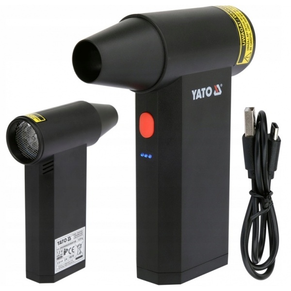 YATO MINI TURBO DMUCHAWA 135000 OBR./MIN 4000 MAH YT-82938 YATO MINI TURBO DMUCHAWA 135000 OBR./MIN 4000 MAH YT-82938