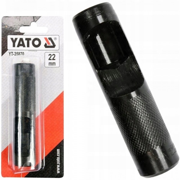 PRZEBIJAK RURKOWY 22MM DO SKÓRY GUMY KARTONU STAL WĘGLOWA TRWAŁOŚĆ YT-35870 PRZEBIJAK RURKOWY 22MM DO SKÓRY GUMY KARTONU STAL WĘGLOWA TRWAŁOŚĆ YT-35870