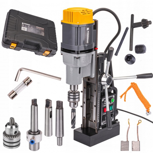 WIERTARKA MAGNETYCZNA GWINTARKA 2100W 230v 14000 N 50MM MT3 MT2 MOCNA WIERTARKA MAGNETYCZNA GWINTARKA 2100W 230v 14000 N 50MM MT3 MT2 MOCNA