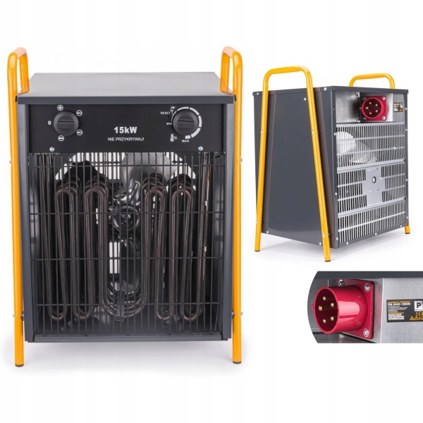 NAGRZEWNICA ELEKTRYCZNA DMUCHAWA FARELKA 15kW 400V POWERMAT PM-NAG-15EDN NAGRZEWNICA ELEKTRYCZNA DMUCHAWA FARELKA 15kW 400V POWERMAT PM-NAG-15EDN