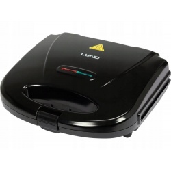 LUND OPIEKACZ DO KANAPEK GRILL 750W PŁYTA GRILLOWA 21,5x12,5CM CZARNY 67528