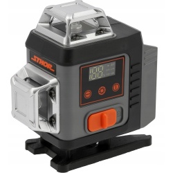 POZIOMNICA LASEROWA POZIOMICA 4D 16 LINII KRZYŻOWA 360 LASER LINIOWY ZESTAW