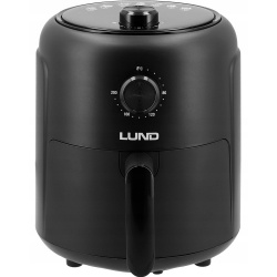FRYTKOWNICA BEZTŁUSZCZOWA AIR FRYER FRYTOWNICA 1000W 2,6L CZARNA LUND 67560