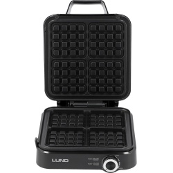 GOFROWNICA 1500W 4 DUŻE CHRUPIĄCE GOFRY MOCNA LUND Z REGULACJĄ TEMPERATURY