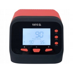 YATO STACJA LUTOWNICZA PROFESJONALNA CYFROWA 75W TYP GROT, WYŚWIETLACZ LCD