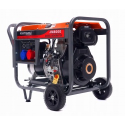 AGREGAT PRĄDOTWÓRCZY DIESEL GENERATOR 8KW 8000W AVR 3-FAZOWY DUAL KD126