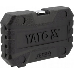 YATO ZESTAW NASADEK UDAROWYCH DŁUGICH NASADKI 1/2" 10-27mm 10el. YT-10557