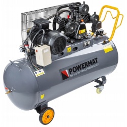 POWERMAT KOMPRESOR OLEJOWY 4KM 200L 650L/MIN 8BAR +WĄŻ 15M PM-KO-200T-400V