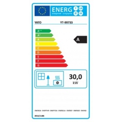 YATO NAGRZEWNICA GAZOWA 30KW PRZENOŚNA DMUCHAWA FARELKA GRZEJNIK YT-99733