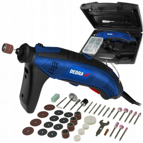 DEDRA MINISZLIFIERKA, SZLIFIERKA PROSTA 170W 44SZT
