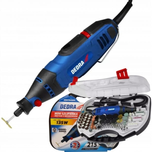 DEDRA MULTISZLIFIERKA MINISZLIFIERKA WIERTARKA FREZARKA AKCESORIA DED7944Z2