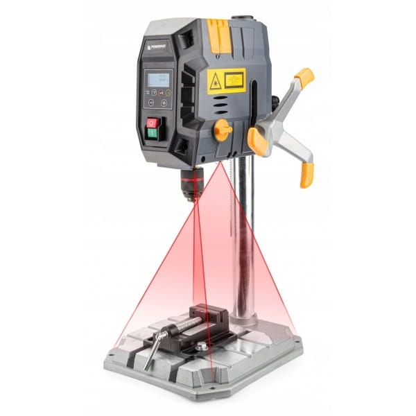 PRECYZYJNA WIERTARKA STOŁOWA KOLUMNOWA LASER 1000W 230V/50HZ + LCD PM0917