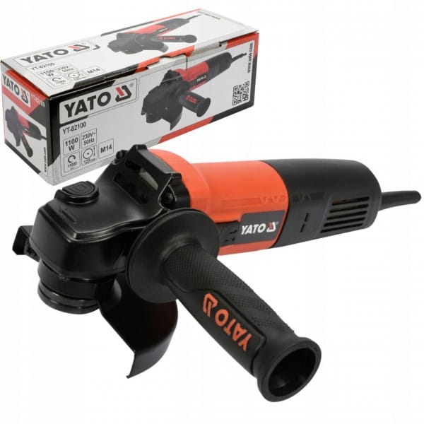 YATO SZLIFIERKA KĄTOWA 1100W ELEKTRYCZNA KĄTÓWKA POLERKA 125MM YT-82100