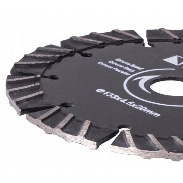TARCZA DIAMENTOWA DO BRUZDOWNICY PIŁA 133 MM BETON PM-TDB-133x4,5x20 PM1009