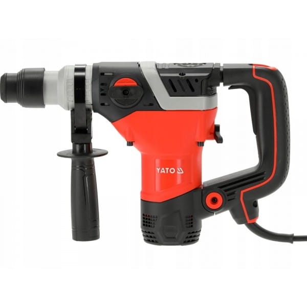YATO MŁOT UDAROWY MŁOTOWIERTARKA SDS PLUS 1100W 4,5J 3 FUNKCJE + DŁUTA WALI