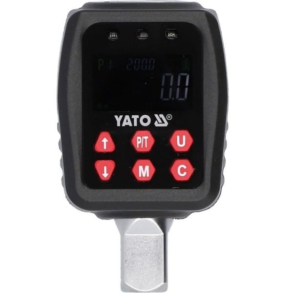 ELEKTRONICZNY ADAPTER DYNAMOMETRYCZNY 1/2" 10-200NM WYŚWIETLACZ LCD YT07535