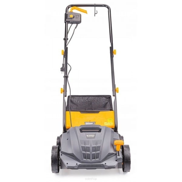 AERATOR WERTYKULATOR ELEKTRYCZNY Z KOSZEM 3W1 2550W WERTYKULACJA 38CM WAŁKI
