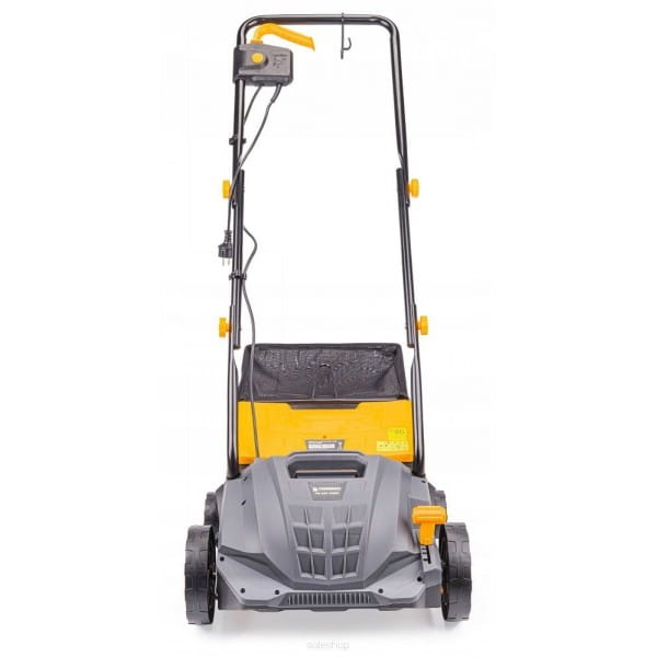 AERATOR WERTYKULATOR ELEKTRYCZNY Z KOSZEM 3W1 2550W WERTYKULACJA 38CM WAŁKI