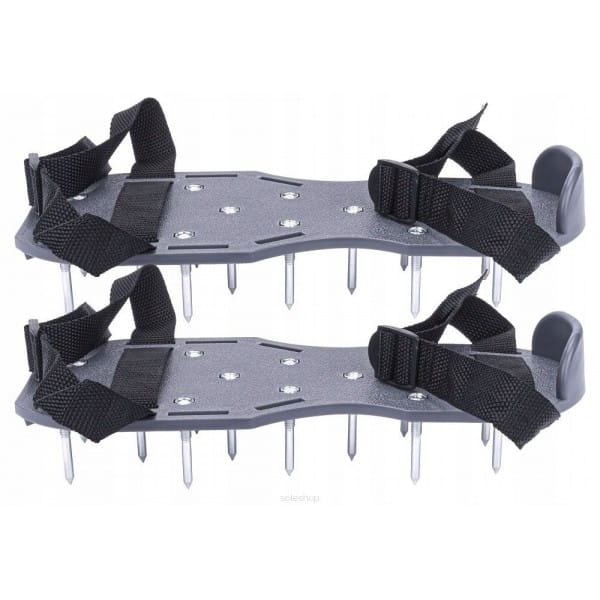 AERATOR SANDAŁOWY Z 26 KOLCAMI BUTY DO AERACJI OGRODU NAKŁADKI NAKŁUWACZ