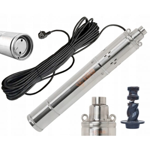 IBO POMPA GŁĘBINOWA ŚRUBOWA 3'''' SQIBO 0,37 KABEL 15M 370W 30L/MIN 1800L/H