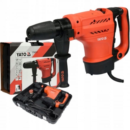 YATO MŁOT UDAROWY OBROTOWY SDS MAX 20J 1300W DO KUCIA WIERCENIA YT-82131