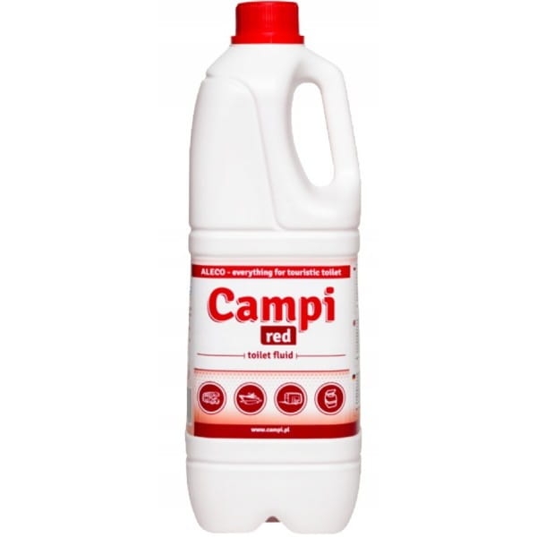 PŁYNY DO TOALET TURYSTYCZNYCH CAMPI 2x2L BLUE RED