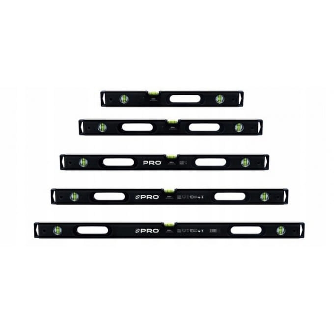 POZIOMICE ZESTAW HEAVY DUTY PRO900 5szt 80-180cm