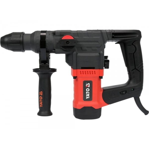 YATO MŁOT UDAROWY MŁOTOWIERTARKA SDS PLUS 1100W 4,5J 3 FUNKCJE + DŁUTA