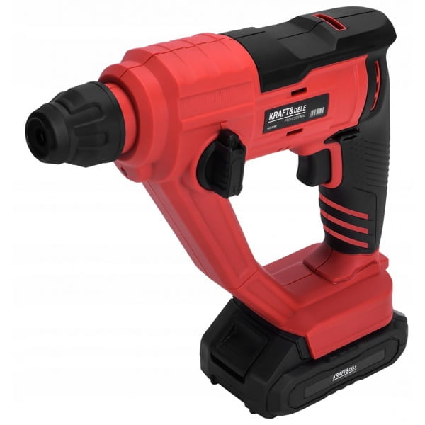 MŁOT UDAROWY 2J BEZSZCZOTKOWY 2X4AH AKUMULATOR 21V WALIZKA 3 WIERTŁA KD3196