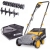 AERATOR WERTYKULATOR ELEKTRYCZNY Z KOSZEM 3W1 2550W WERTYKULACJA 38CM WAŁKI
