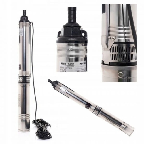 POMPA GŁĘBINOWA ŚRUBOWA KRAFT&amp;DELE 100MM / 0,85KW / 50L/MIN
