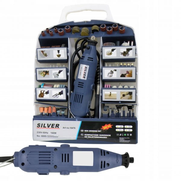 WIERTARKO-SZLIFIERKA PRECYZYJNA WIELOFUNKCYJNA 160W 230V AKCESORIA 300 EL
