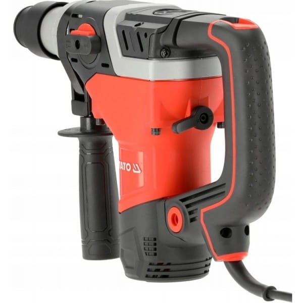YATO MŁOT UDAROWY MŁOTOWIERTARKA SDS PLUS 1100W 4,5J 3 FUNKCJE + DŁUTA WALI