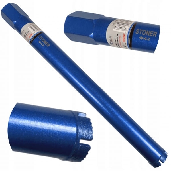 OTWORNICA DIAMENTOWA 42MM 450MM WIERTŁO KORONOWE DO BETONU STONER S12181