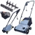 AERATOR WERTYKULATOR ELEKTRYCZNY Z KOSZEM 2800W WERTYKULACJA 32CM REGULACJA