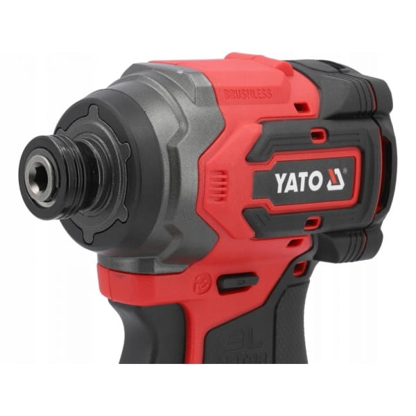 YATO ZAKRĘTARKA UDAROWA AKUMULATOROWA BEZSZCZOTKOWA 18V 4,0AH 230NM 1/4''