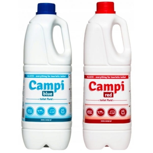 PŁYNY DO TOALET TURYSTYCZNYCH CAMPI 2x2L BLUE RED