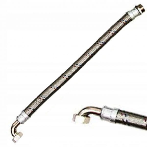 OMNIGENA WĄŻ ANTYWIBRACYJNY 1"X1" 60CM 600MM Z KOLANKIEM DO POMP