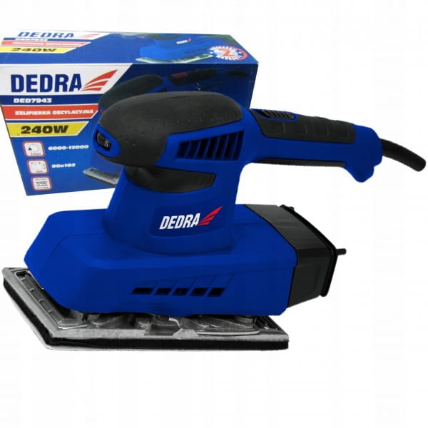 DEDRA SZLIFIERKA OSCYLACYJNA 240W 90X182MM DED7943
