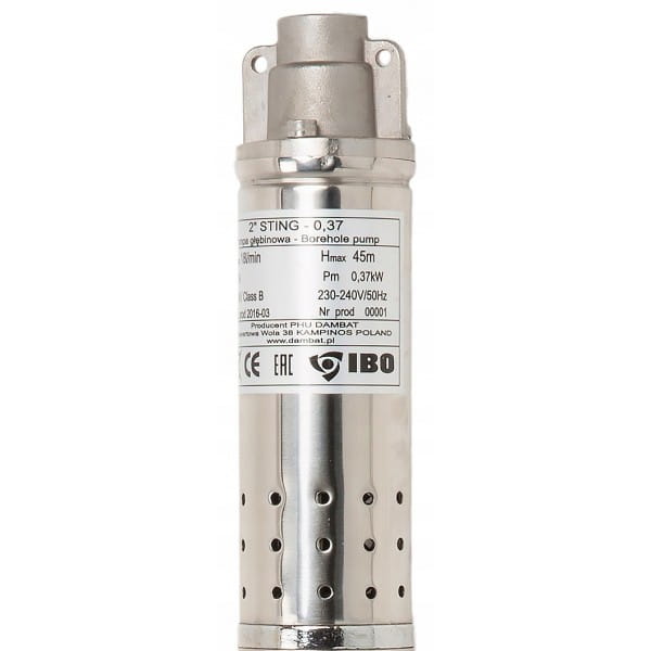 POMPA GŁĘBINOWA 2" STING IBO KABEL 14M 0,37KW