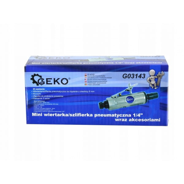 MINI SZLIFIERKA PNEUMATYCZNA PROSTA TRZPIENIOWA 6MM 3MM